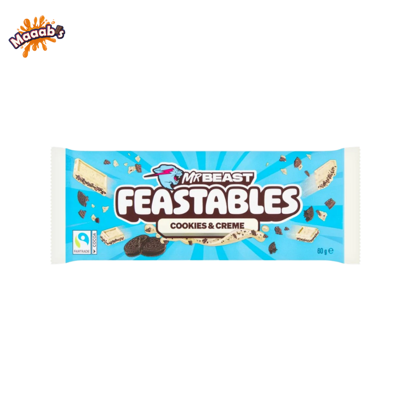 Mr Beast Cookies & Creme Bar 60gm