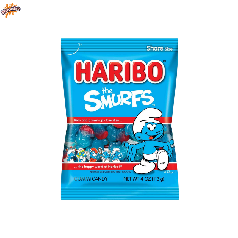 Haribo Smurfs 4 oz USA