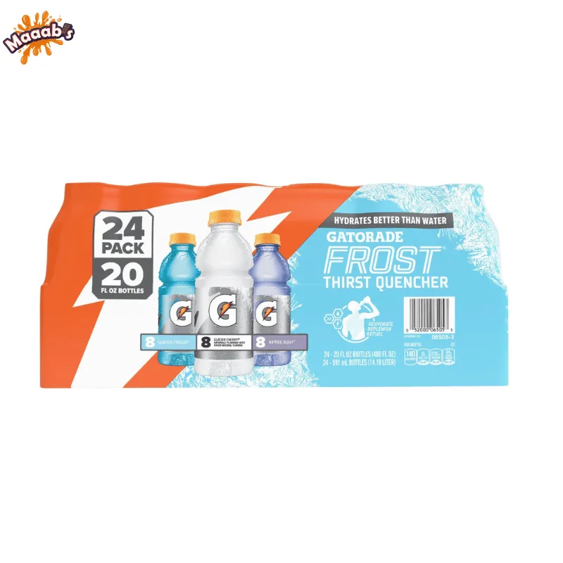 Gatorade (Glacier Freeze , Glacier Cherry , Riptide Rush) 591ml