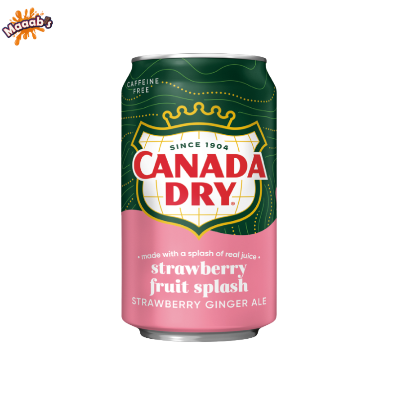 Canada dry Strawberry Fruit Splash 355ml