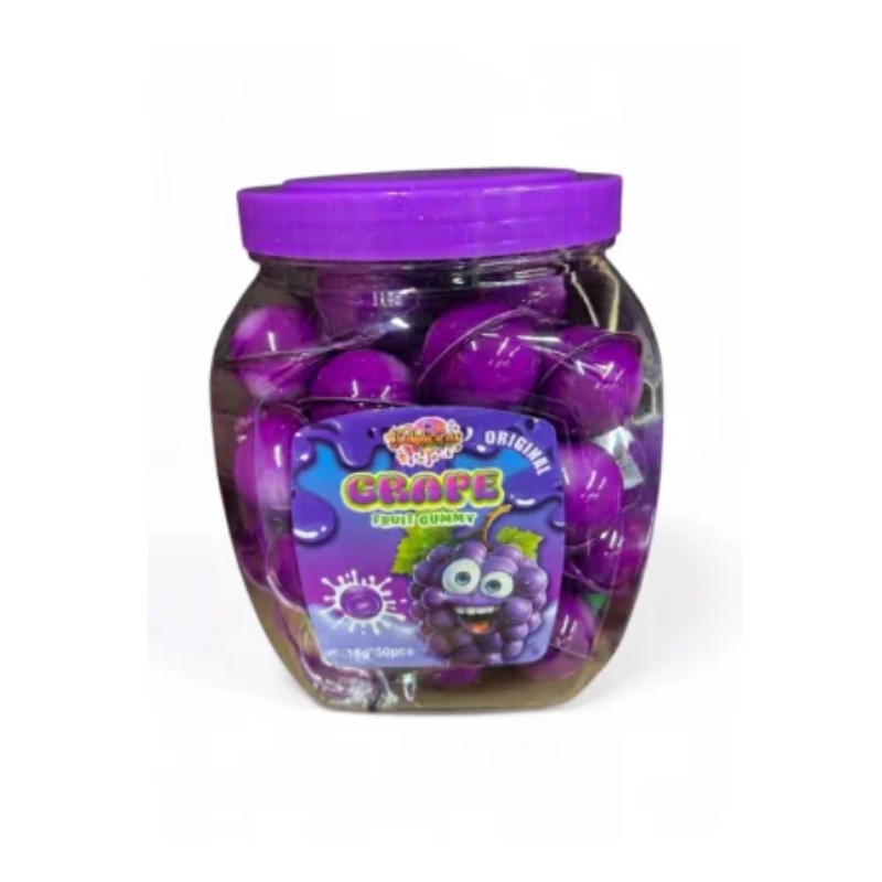 Jellylicious Jars Gummy Grape 18g