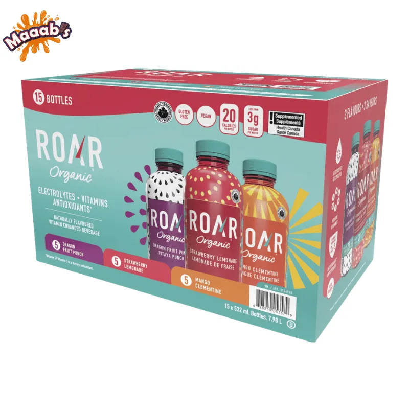 Roar Organic Variety Pack 532ml