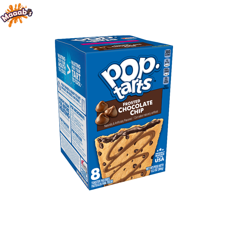Pop Tarts Frosted Chocolate Chip 384g