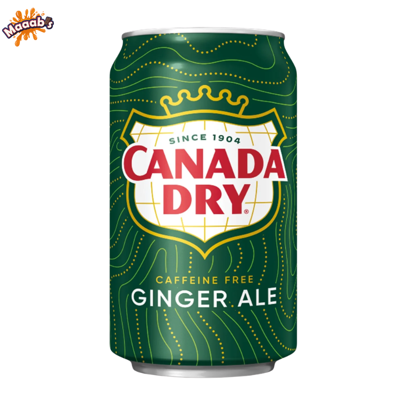 Canada Dry Ginger Ale (CAFFEINE FREE) 355ml