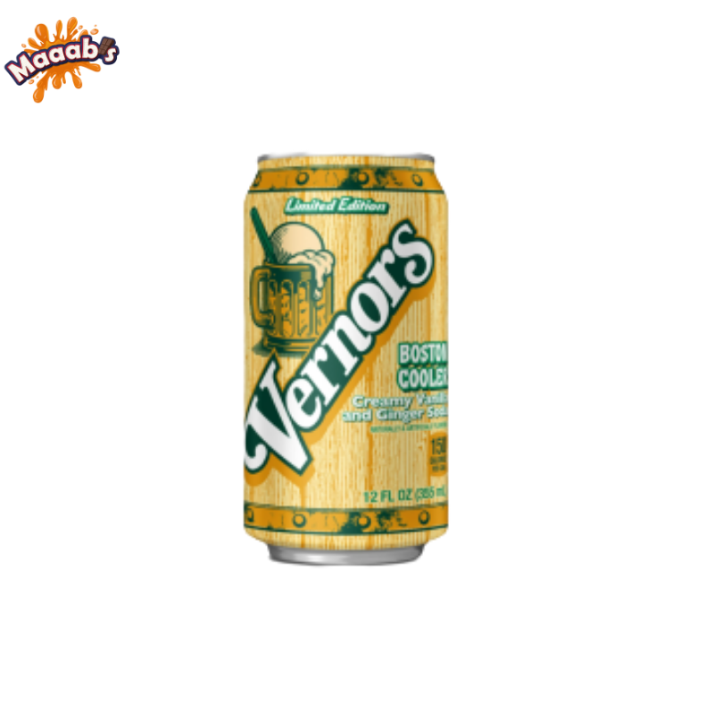 Vernors Boston Cooler Vanilla Creme Ginger Soda 355ml