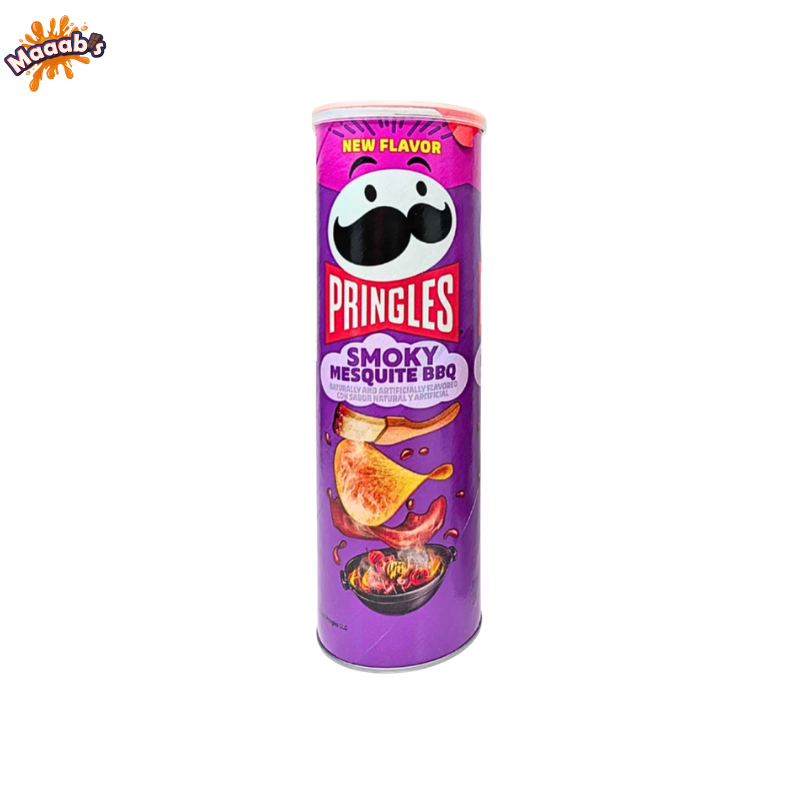 Pringles Smoky Mesquite BBQ Potato crisps 5.5oz