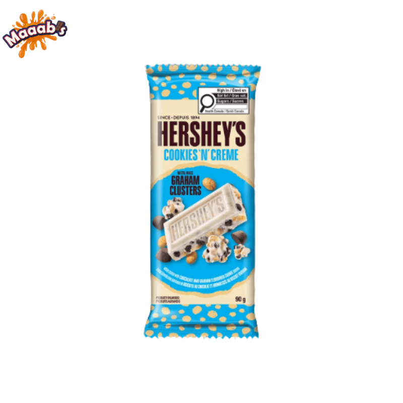 HERSHEYS Cookies N Creme Graham Clusters 90g