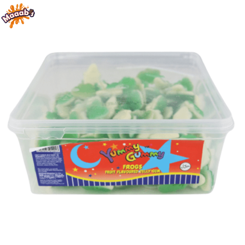 Yummy Gummy Tubs FROGS 1000g