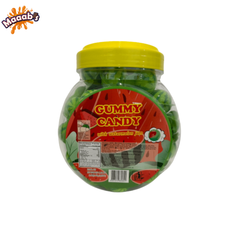 Cravings Gummy Candy Jars Watermelon Jam 10x50pcs