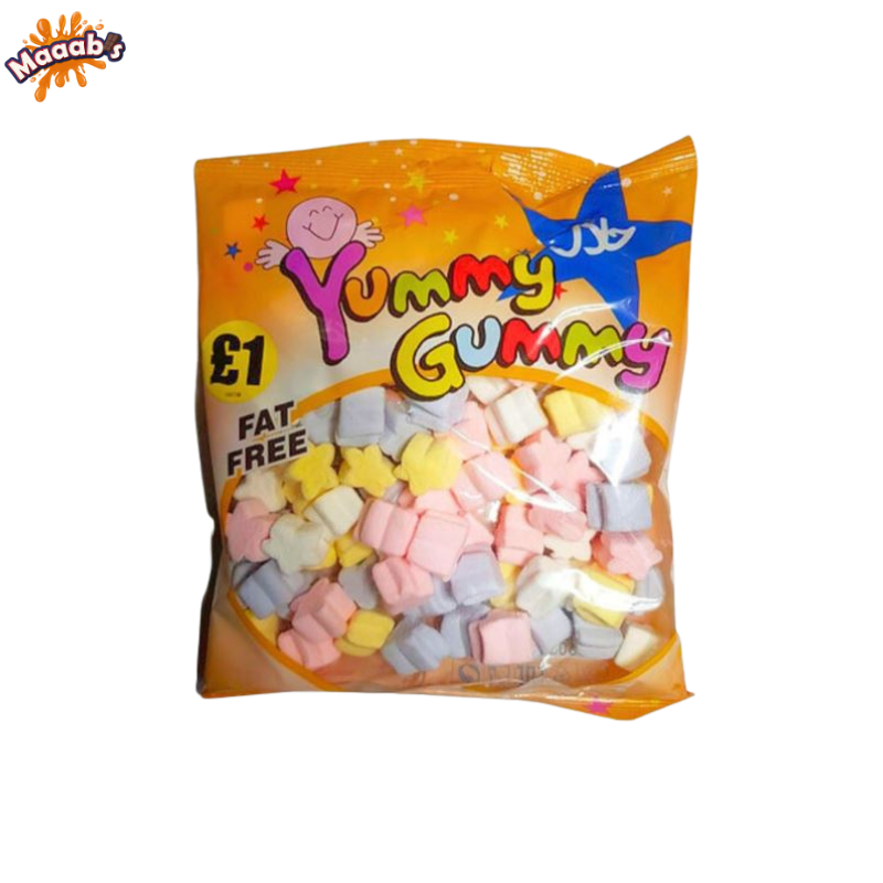 Yummy Gummy STAR MARSHMALLOWS BAGS140g