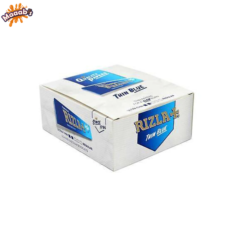 RIZLA Blue King Size Cigarette Rolling Papers