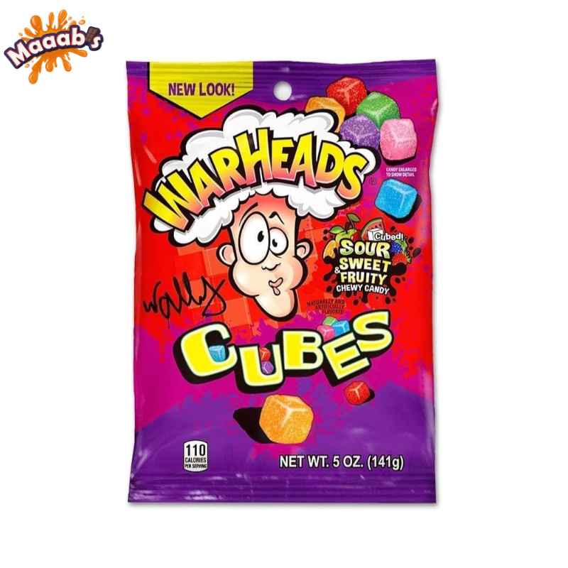 Warheads Cubes Bag 5oz