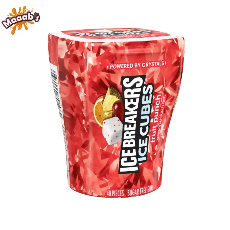 Ice Breakers Cubes Fruit Punch 40pc 92g