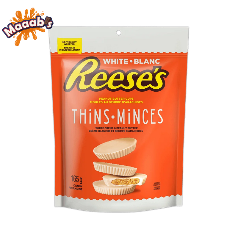 Reese's Thins White Chocolate 165g