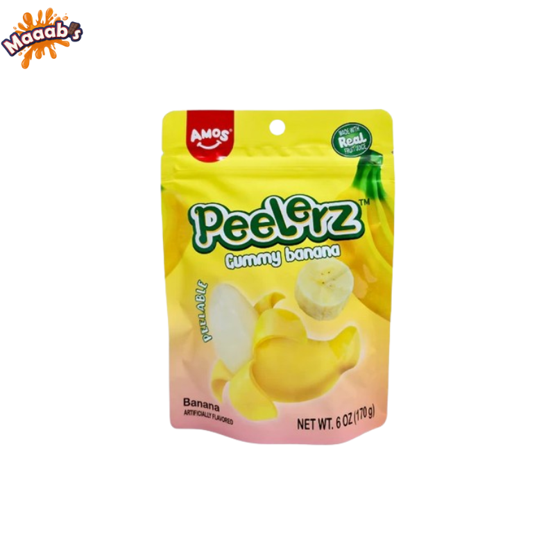 Amos Peelerz Gummy Banana 65gm