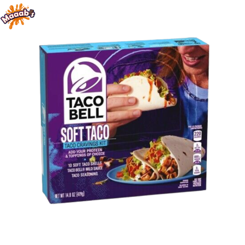 Taco Bell Soft Taco Kit 420g