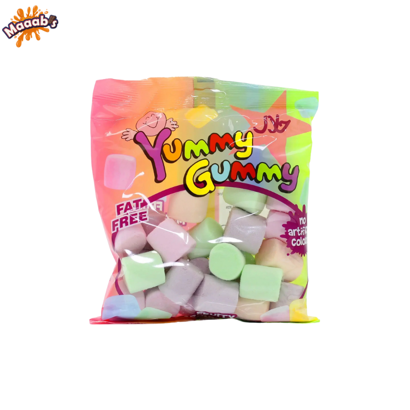 Yummy Gummy FRUITY MARSHMALLOWS BAGS 140g