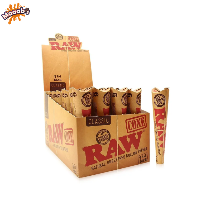 RAW Classic Pre Rolled Cones King Size