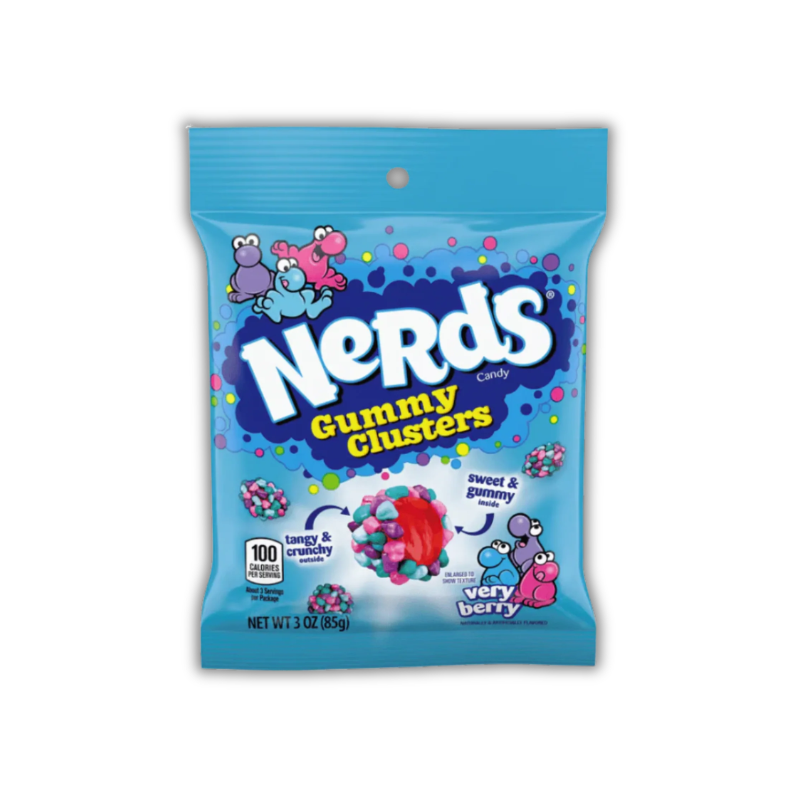 Nerds Gummy Clusters Very Berry 3oz