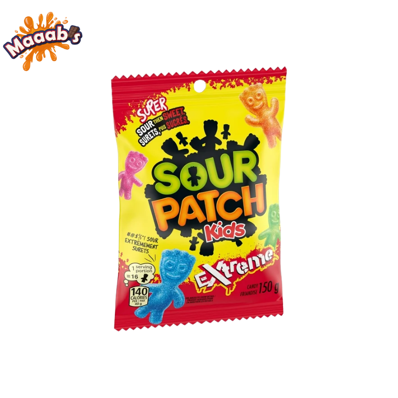 Sour Patch Kids Extreme Bags 150gm