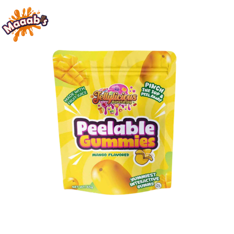 Jellylicious Gummies Peelable Mango 65g