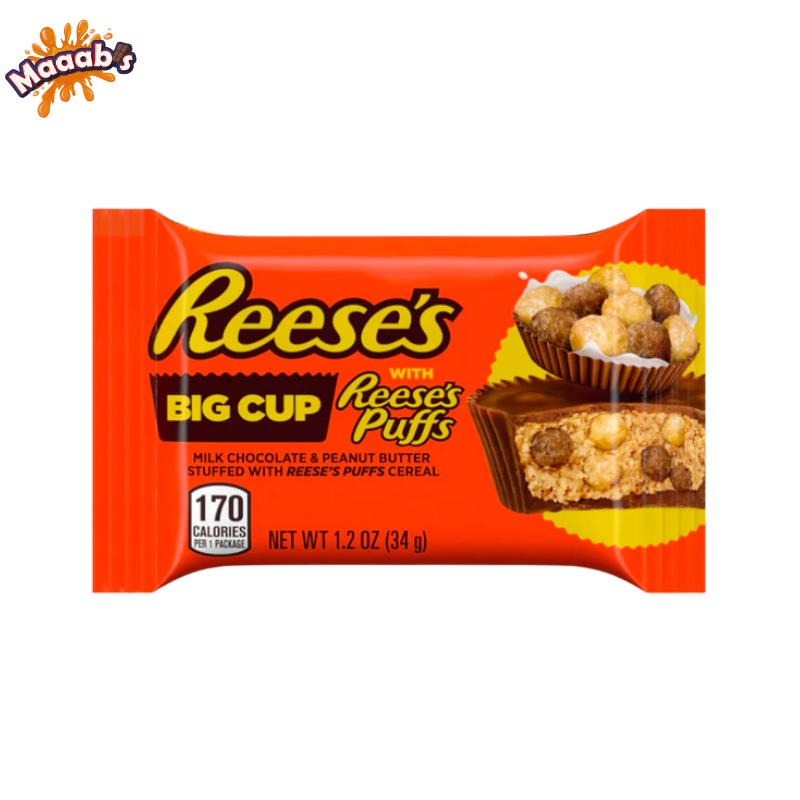Reese's Big Cup With Reese's Puff 34g
