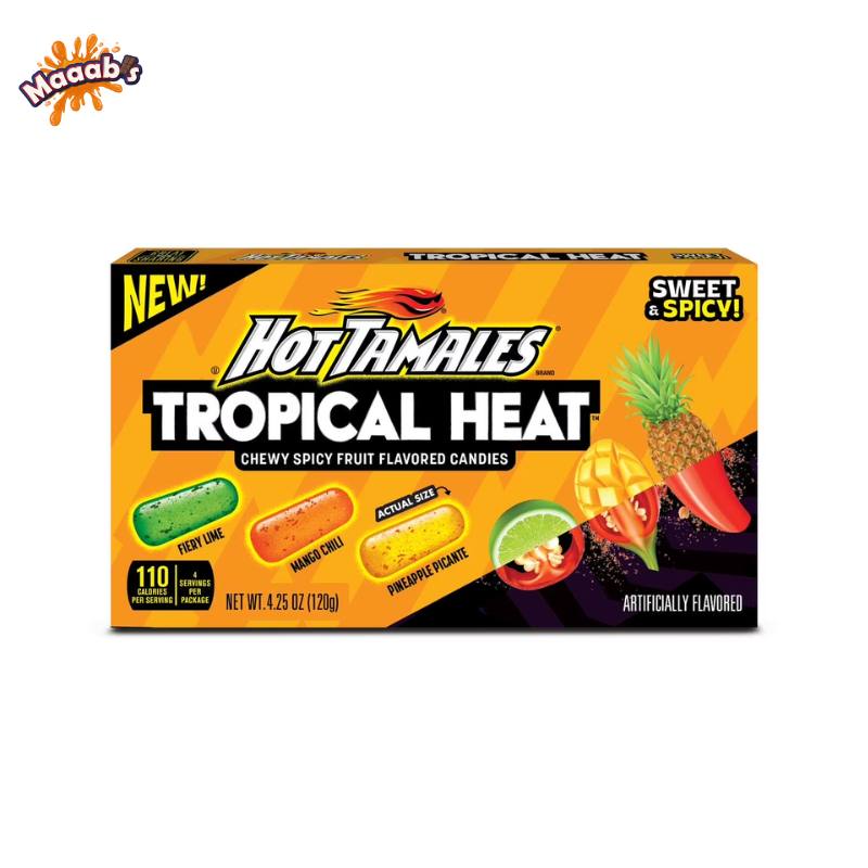 Hot Tamales TB Tropical Heat 4.25oz
