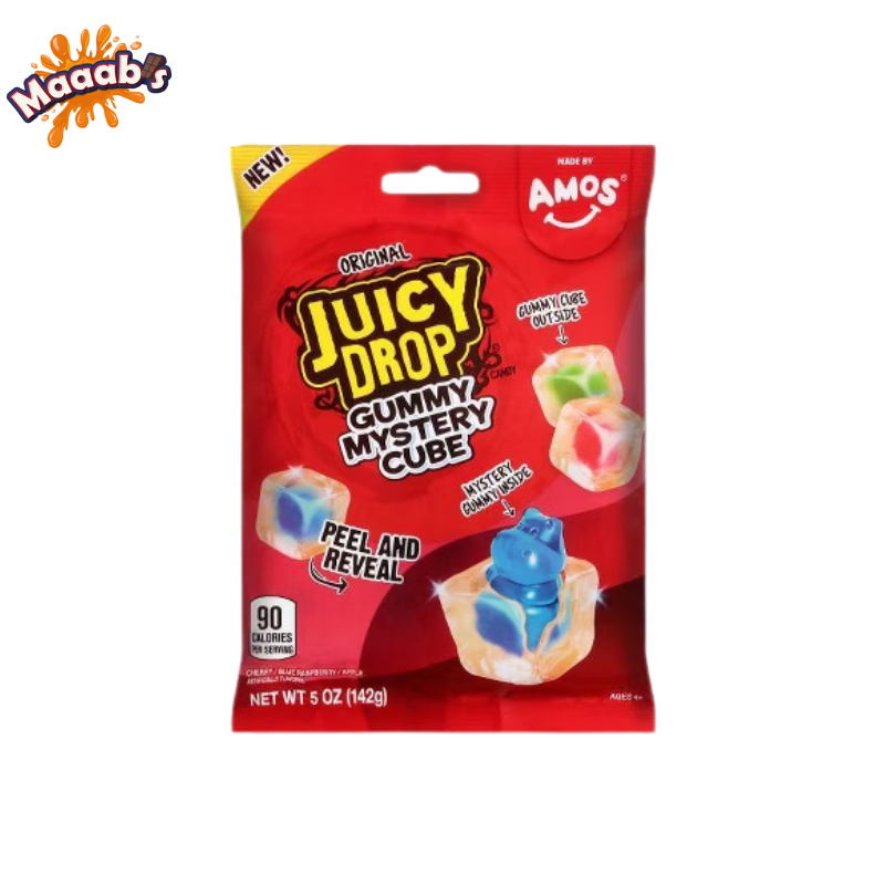 Juicy Drop Gummy Mystery Cube Original 142g (5oz)