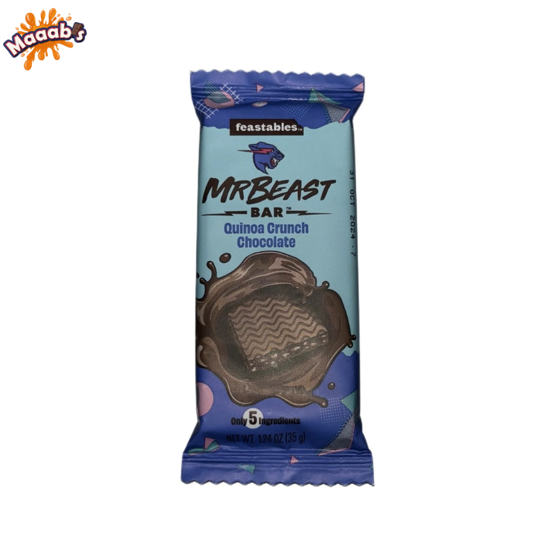 MR BEAST Quinoa Crunch Chocolate 60gm