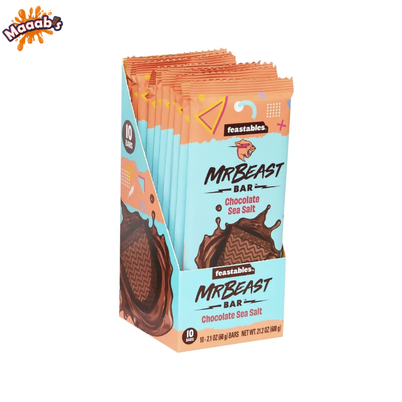 MR BEAST Sea Salt Chocolate Bar 60gm