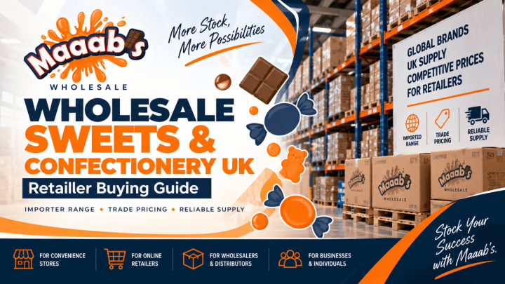 Wholesale sweets and confectionery UK retailer buying guide by Maaab