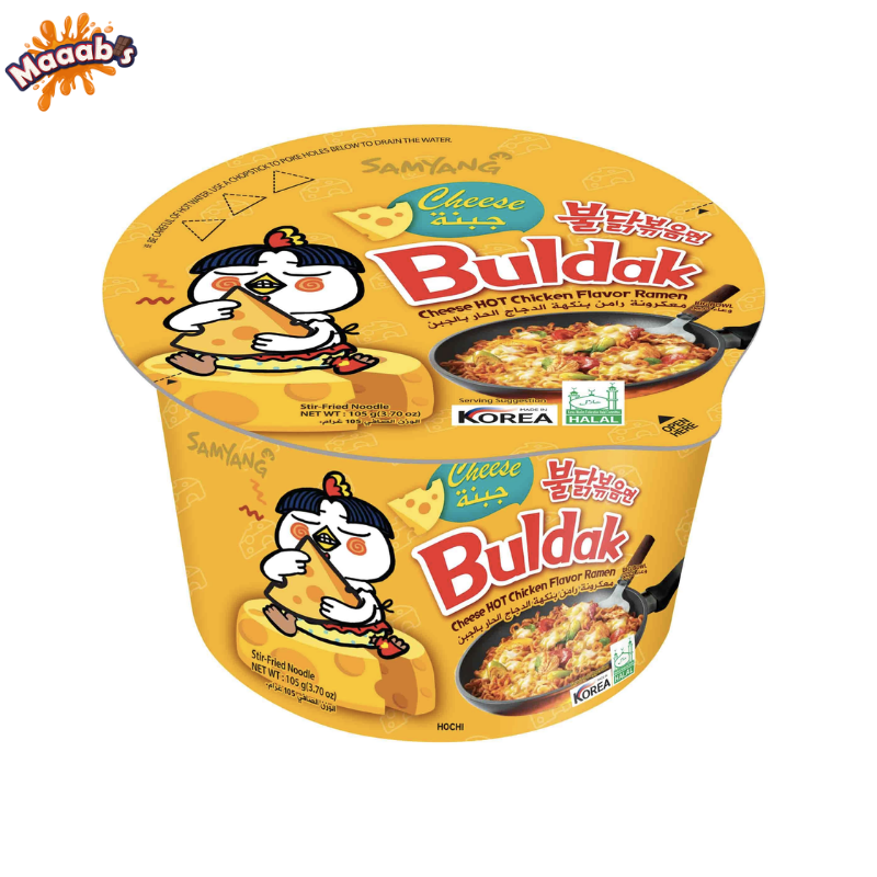 Samyang Buldok Noddles Cheese Big Bowl 105g