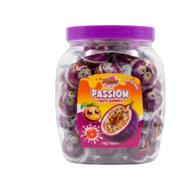 Jellylicious Jars Gummy Passion Fruit 18g