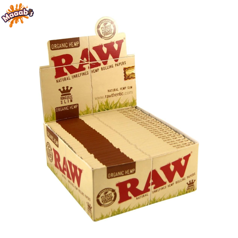 RAW Kingsize Organic Hemp