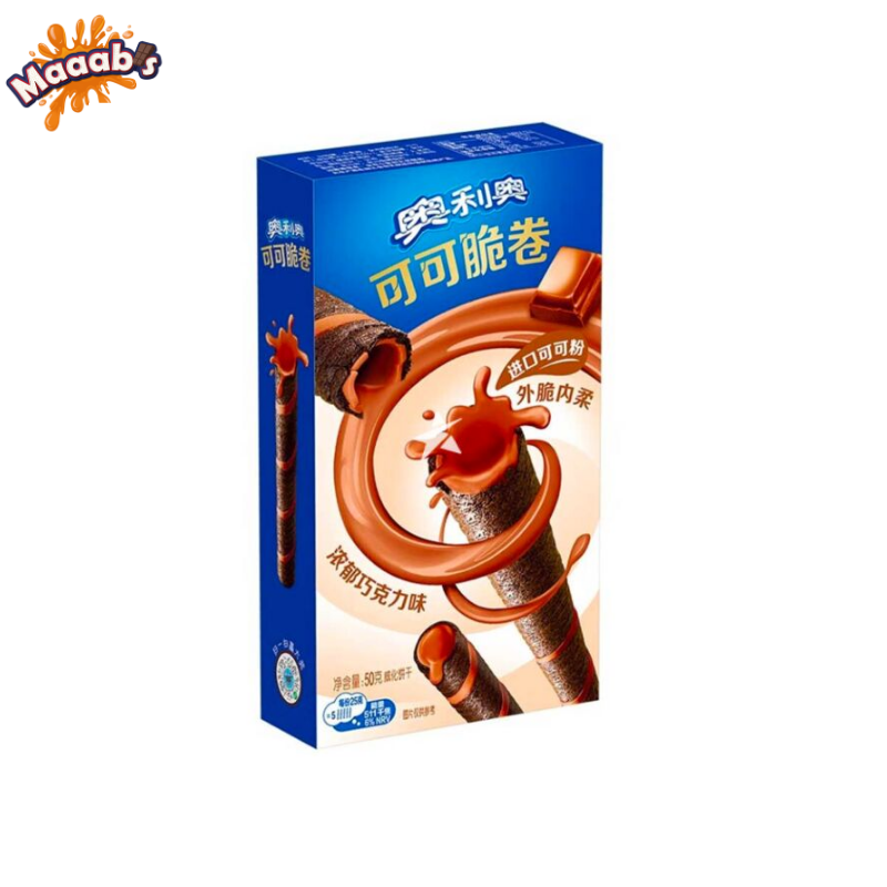Oreo Crisp Roll Chocolate Flavour 50g
