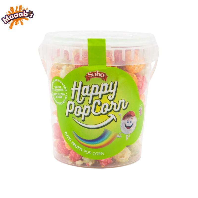 Soho Snacks Popcorn Tutti Frutti Bucket 100g