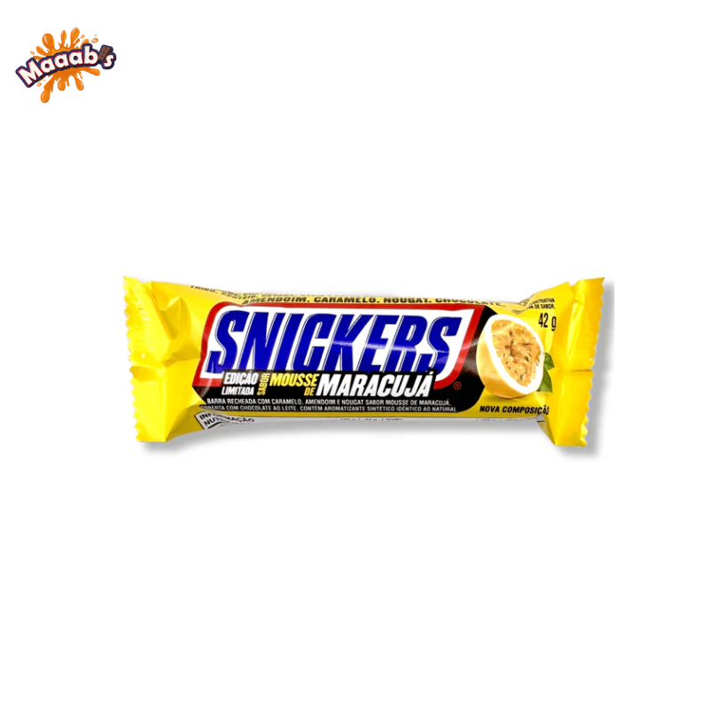 Snickers Mousse de Maracujá (Passion Fruit) – 42 g