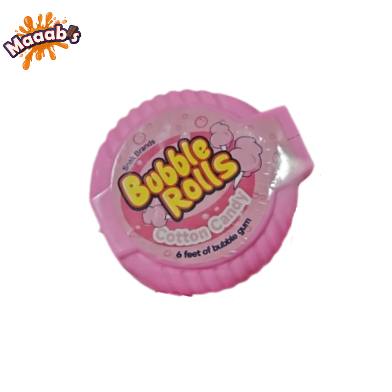 Bubble Rolls Cotton Candy 12 x 56g