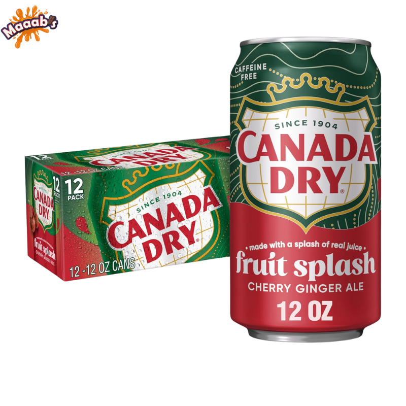 Canada Dry Fruit Splash Cherry 355ml