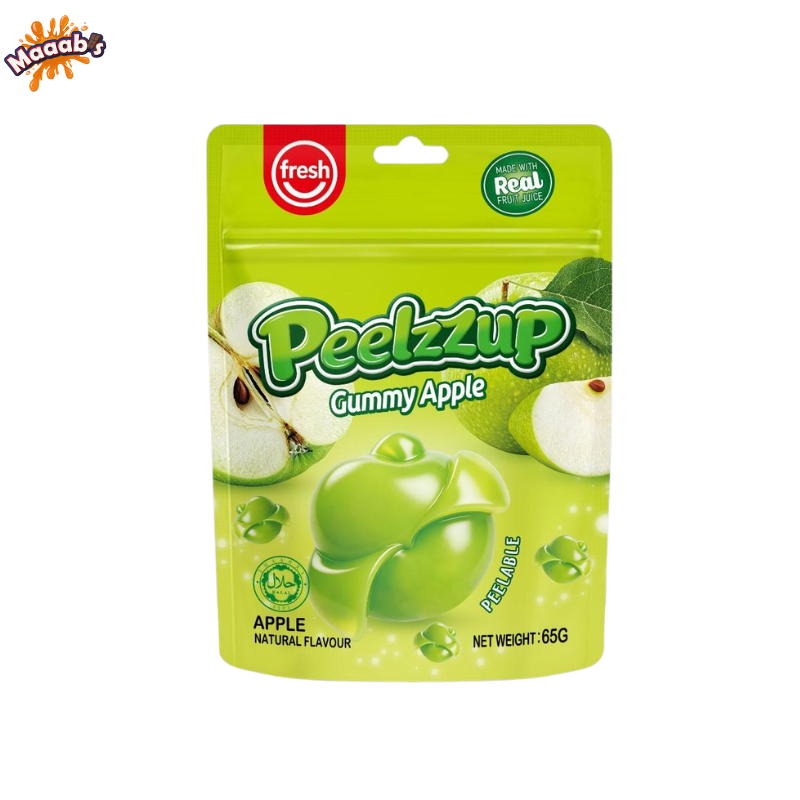 Peelzzup Gummy Apple Peelable