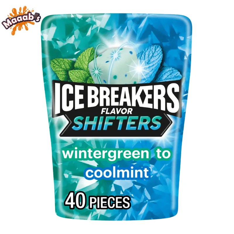 Ice Breakers Shifters Wintergreen Cool Mint 3.24oz 