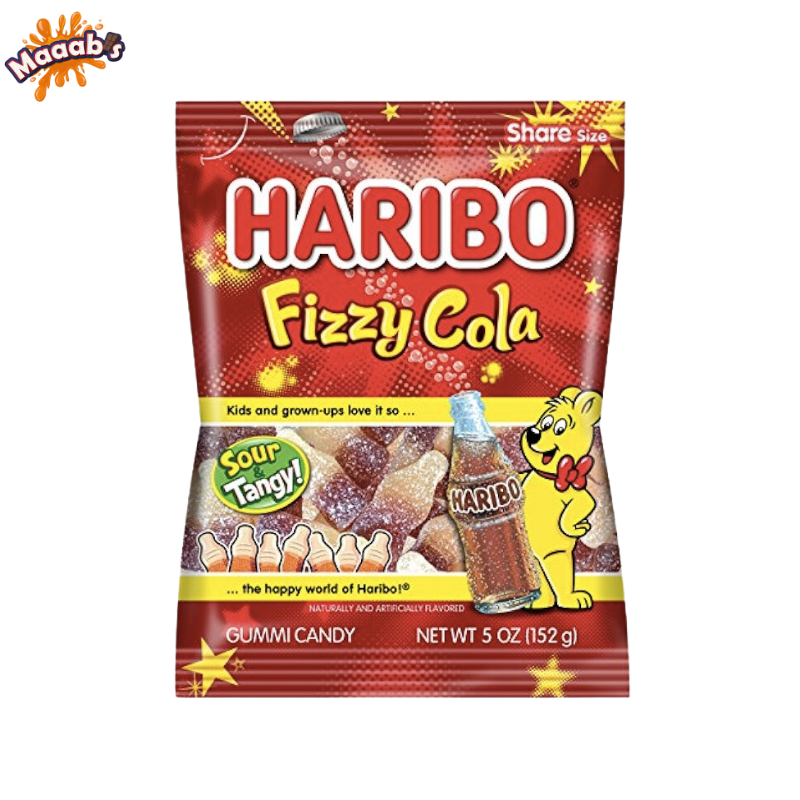 Haribo Fizzy Cola 4.5oz