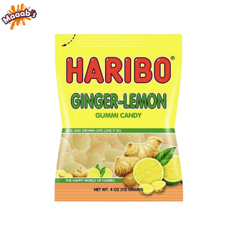 Haribo Ginger Lemon 4oz