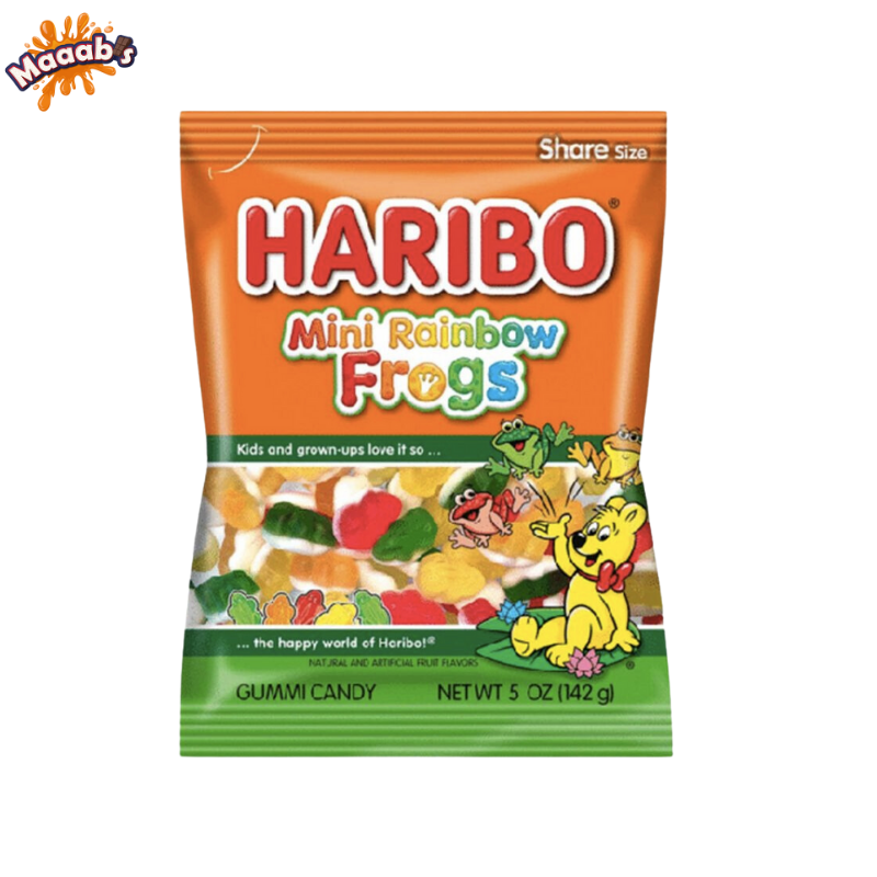 Haribo Mini Rainbow Frogs 5oz (USA)