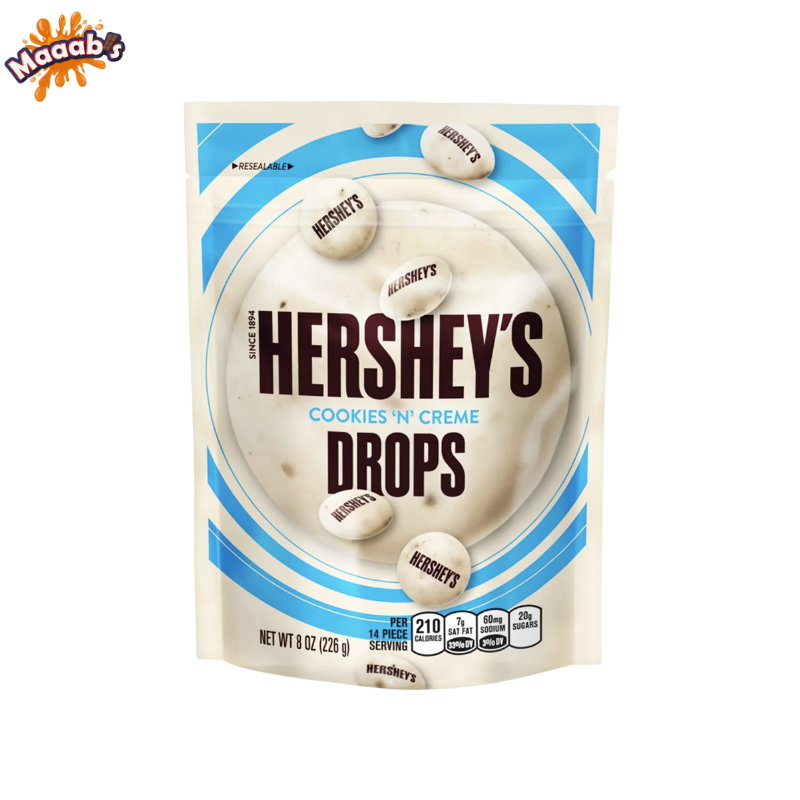 HERSHEY'S Cookies 'N' Creme Drops 226g