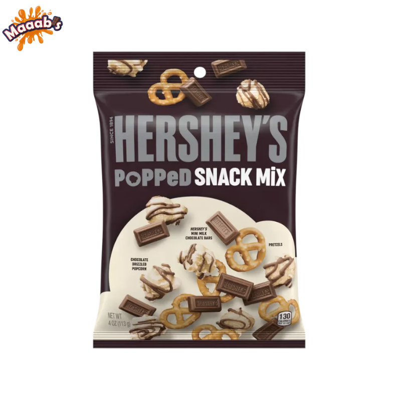 HERSHEY'S Popped Snack Mix 113g