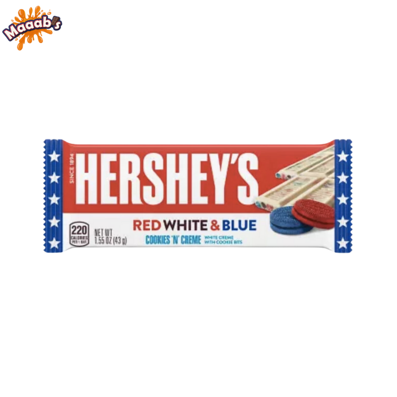 HERSHEY'S Red White & Blue 40g