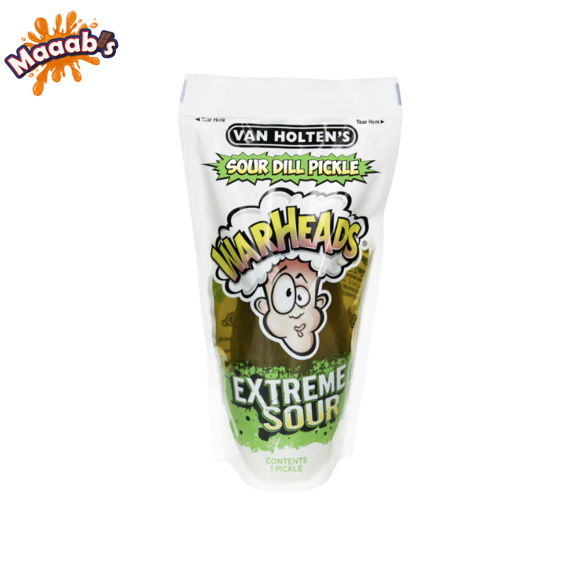 Van Holtens Warheads Extreme Sour Pickles 5oz