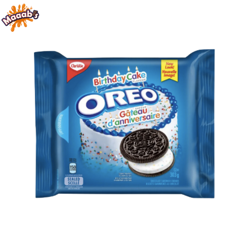 Oreo Cookies Birthday Cake 261gm