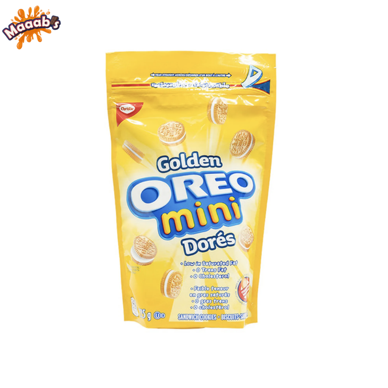 Oreo Cookies Mini Golden Bags 225gm